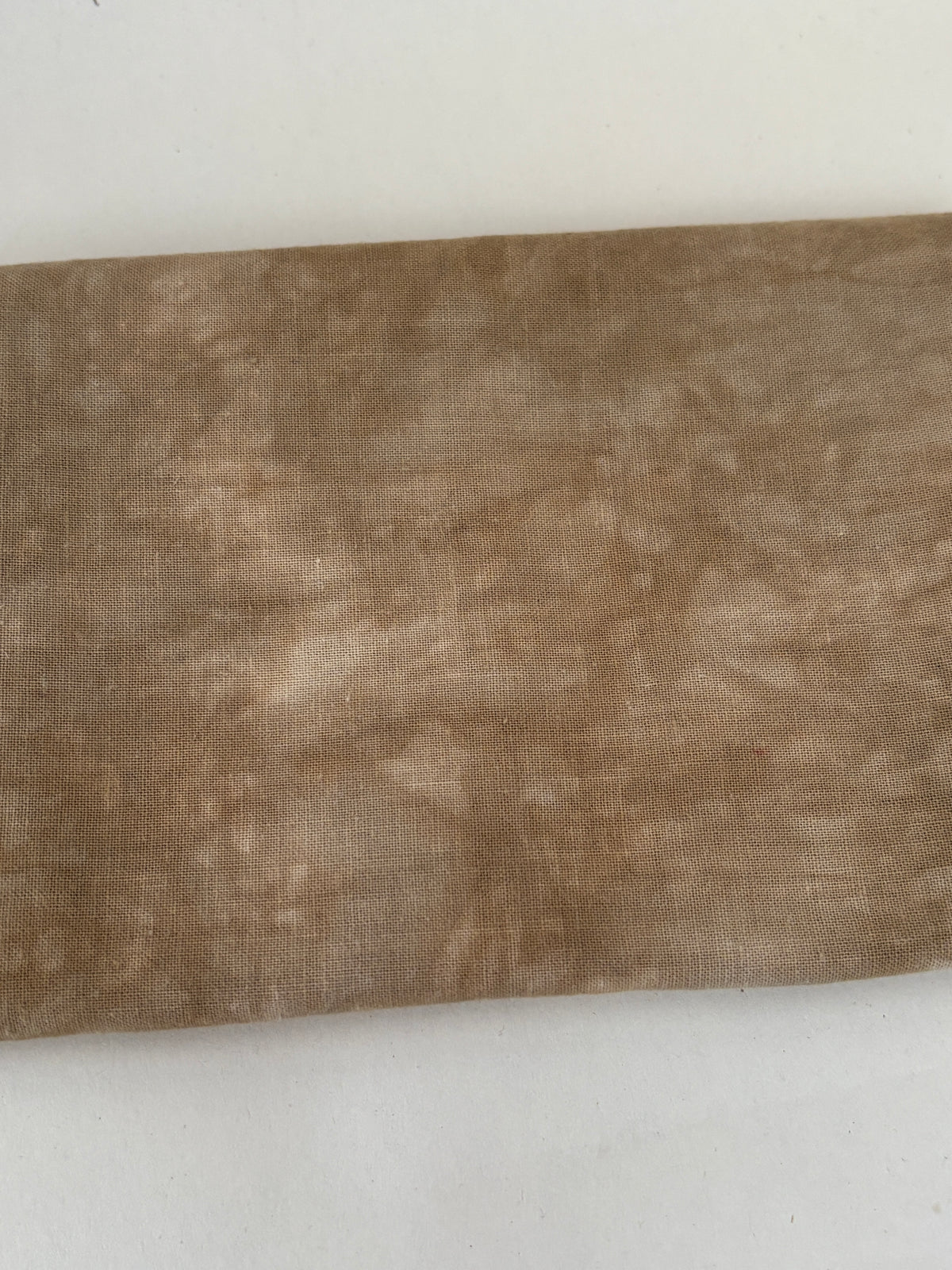 Brown Watercolour Patchwork Quilting Fabric