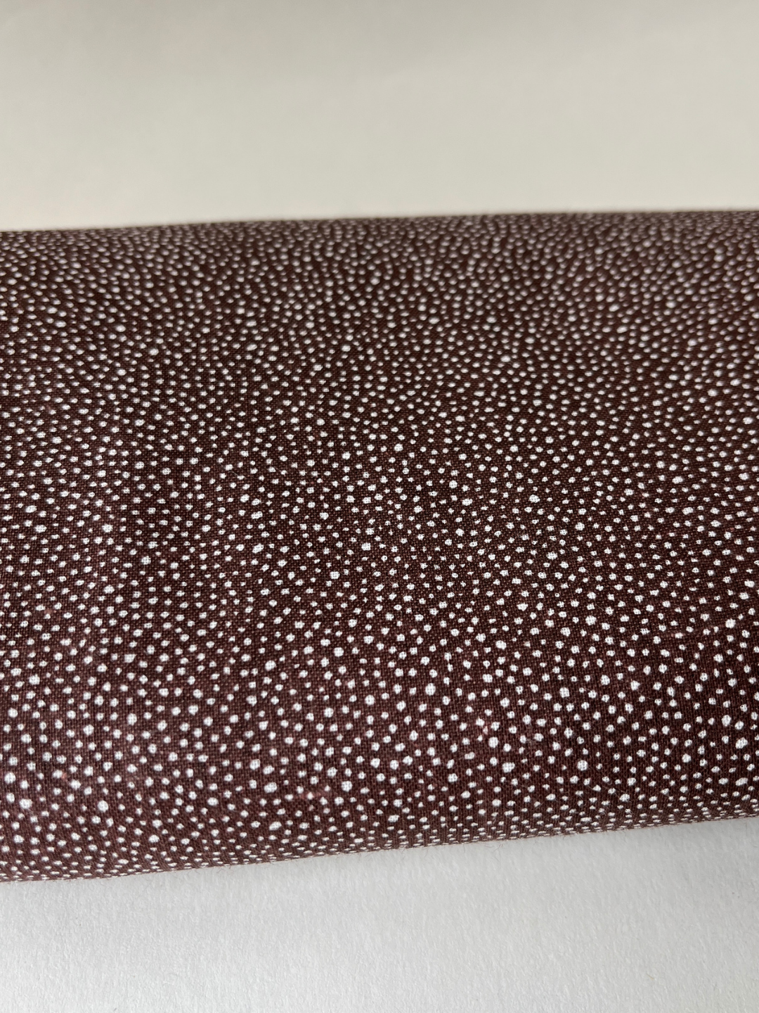Brown Speckled Patchwork Quilt Fabric