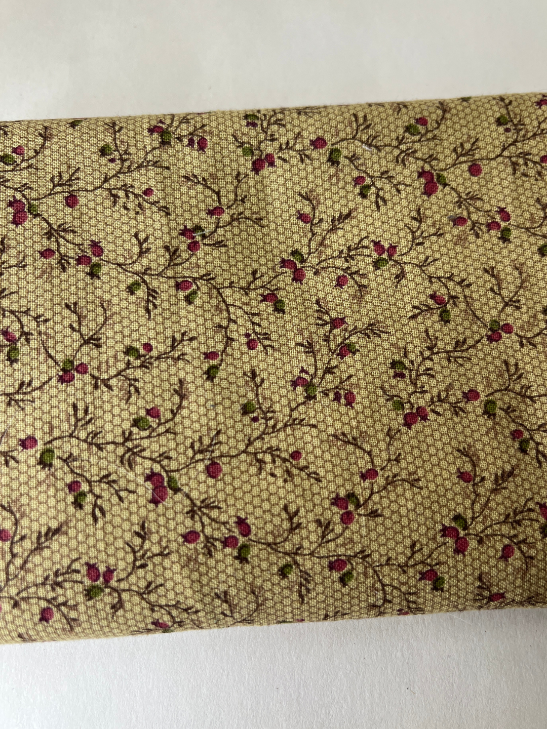 Honeycomb Floral Patchwork Quilt Fabric