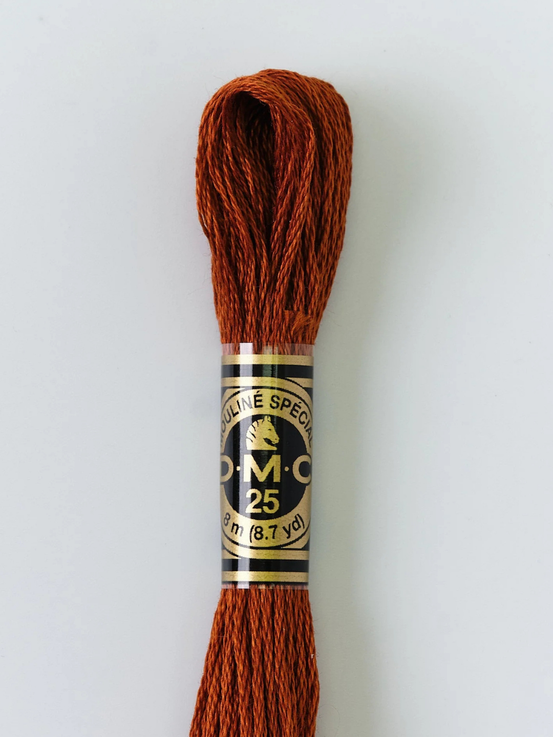 DMC Embroidery Stranded Thread - Six-Strand Embroidery Floss - 400 - Conker