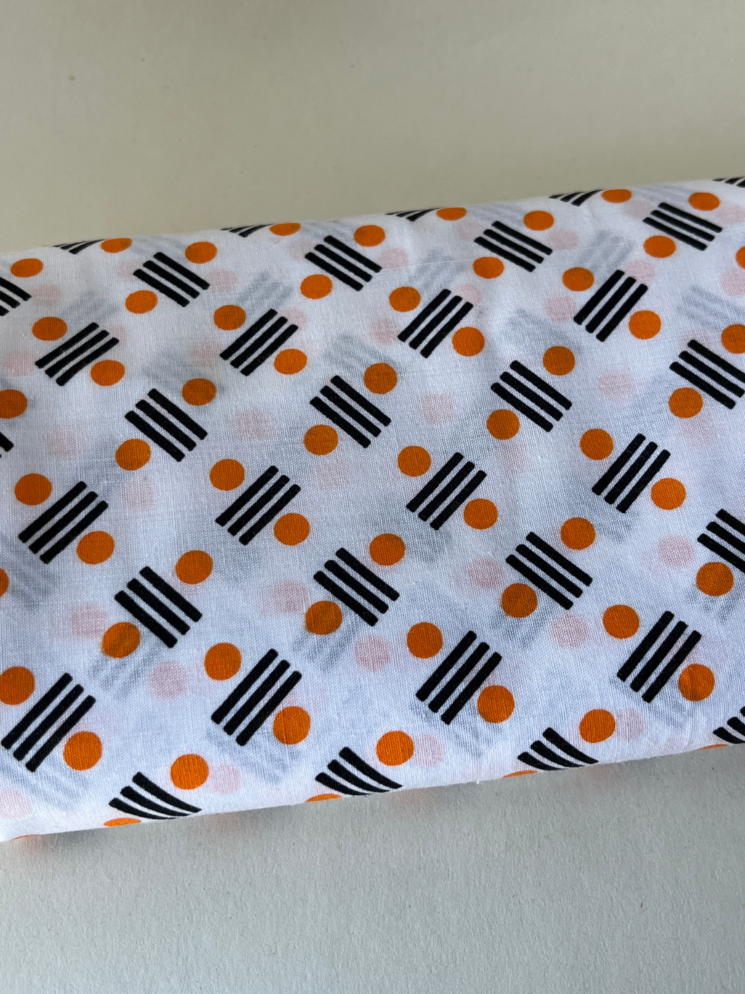 Dots and Lines Vintage Fabric