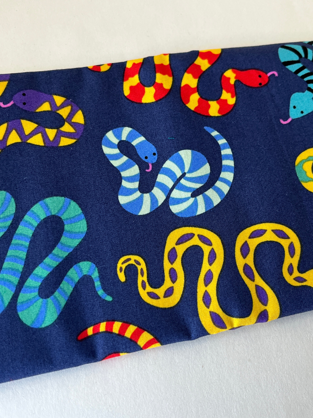 Colourful Snakes Fabric