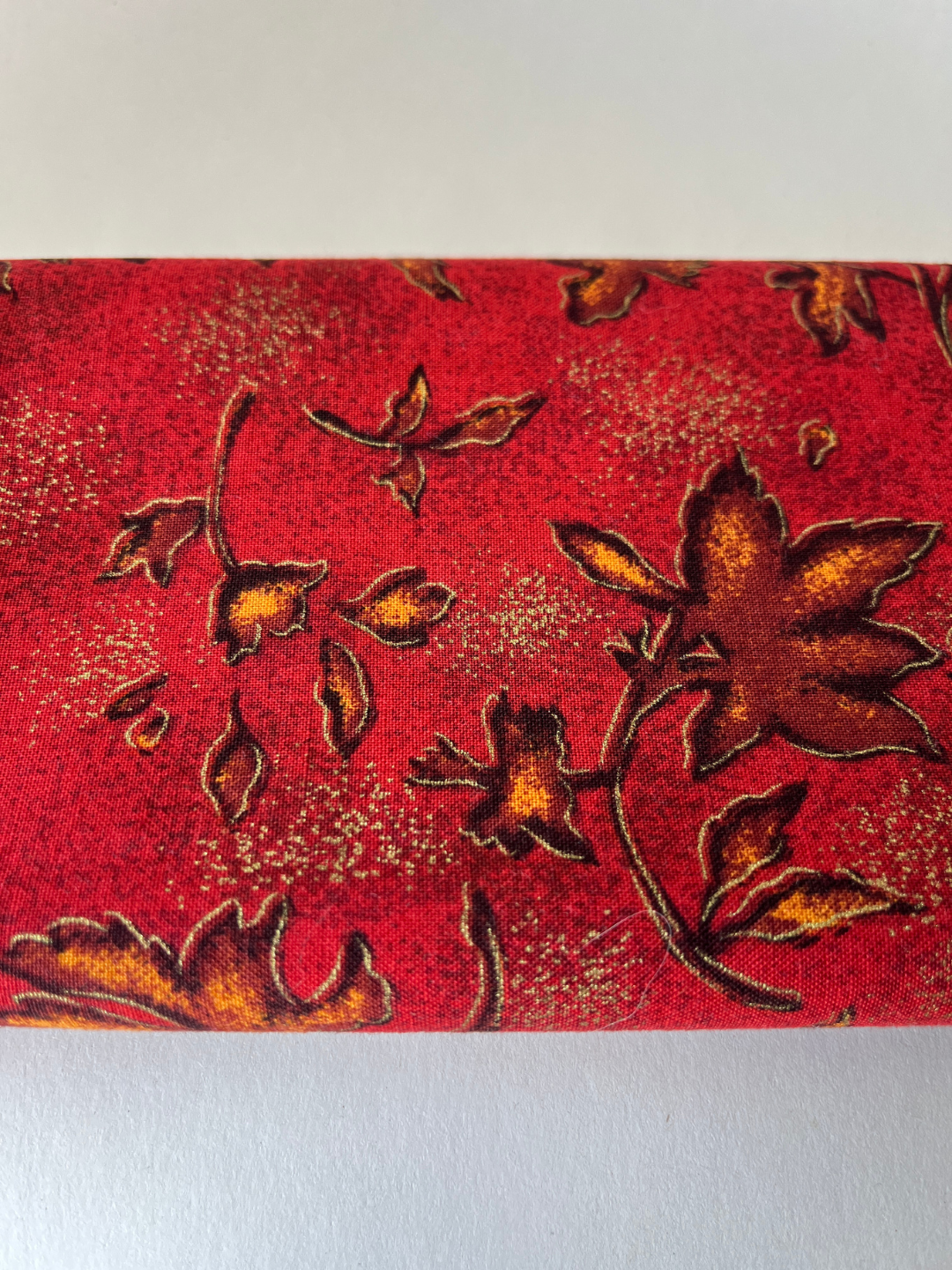 Autumn Leaves Patchwork Quilt Fabric