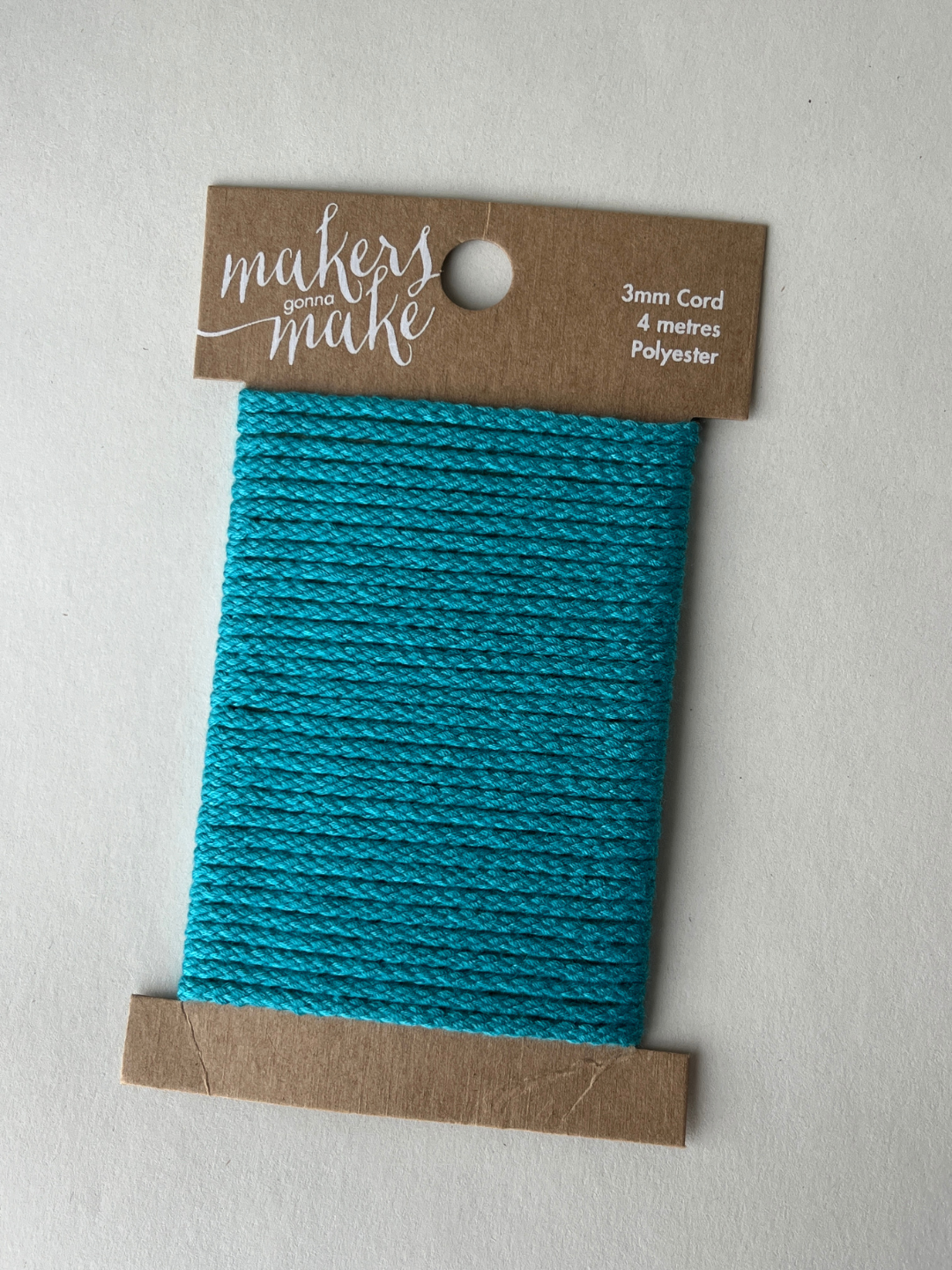 Makers Gonna Make Blue Craft Cord