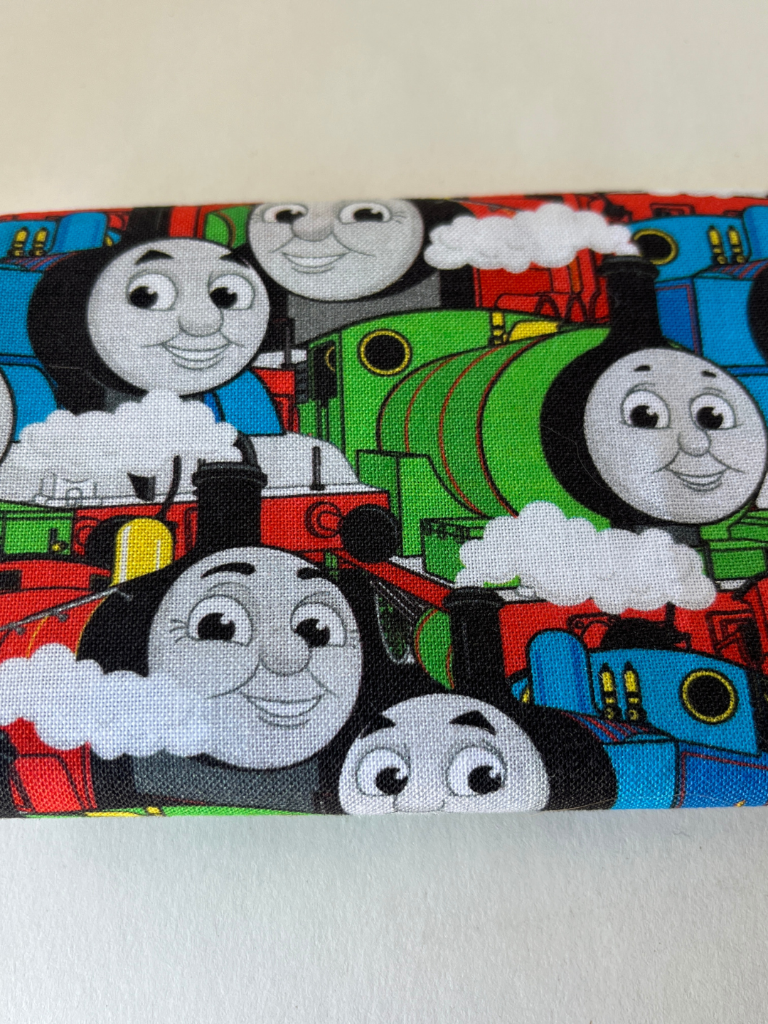 Thomas the Tank Engine Patchwork Quilt Fabric