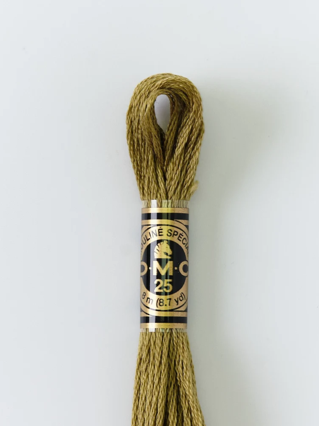 DMC Embroidery Stranded Thread - Six-Strand Embroidery Floss - 3012 - Dried Moss