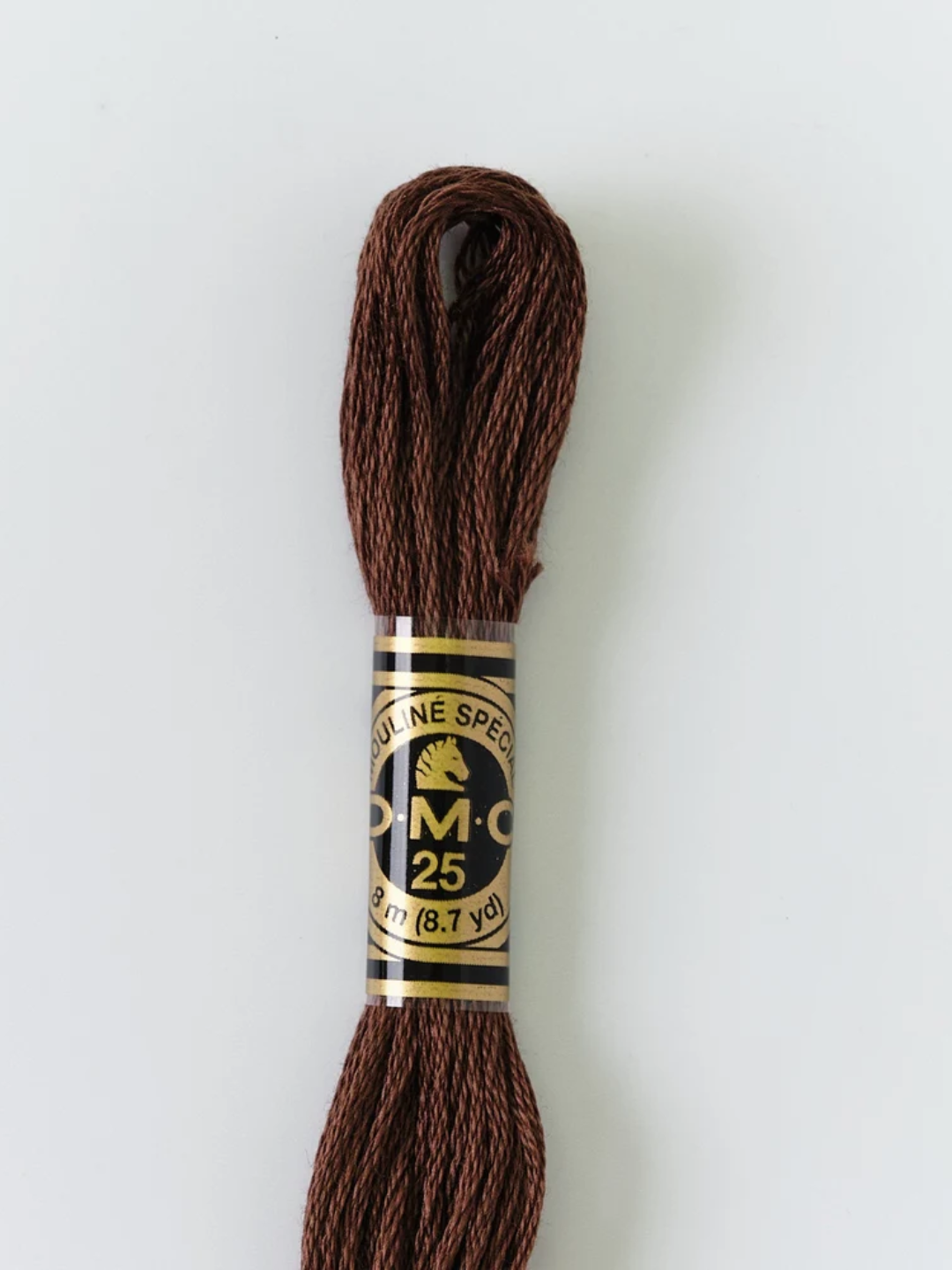 DMC Embroidery Stranded Thread - Six-Strand Embroidery Floss - 838 - Dark Wood