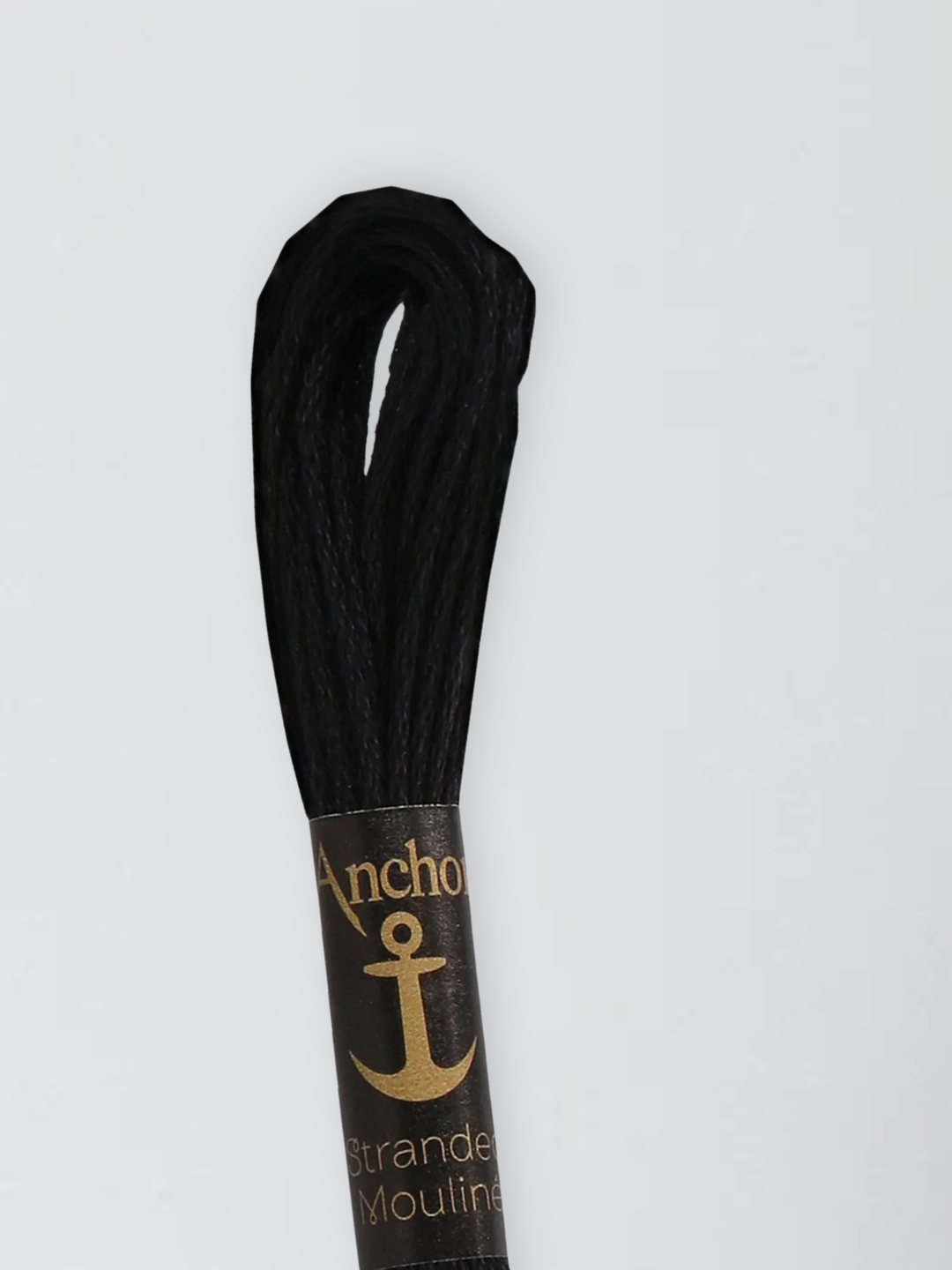 Anchor Cotton Threads for Embroidery - 403 - Black