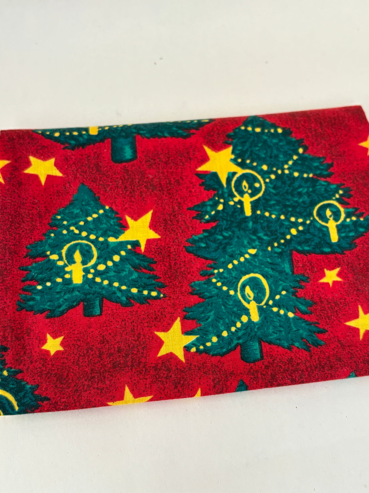 Christmas Tree Patchwork Quilting Fabric