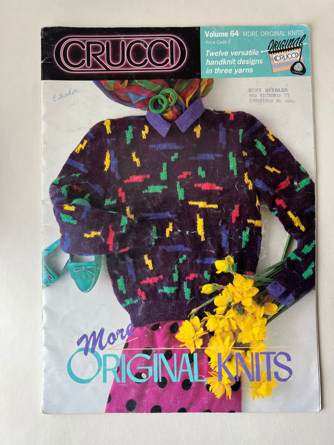 Crucci Knitting Booklet Volume 64 for Ladies and Teens