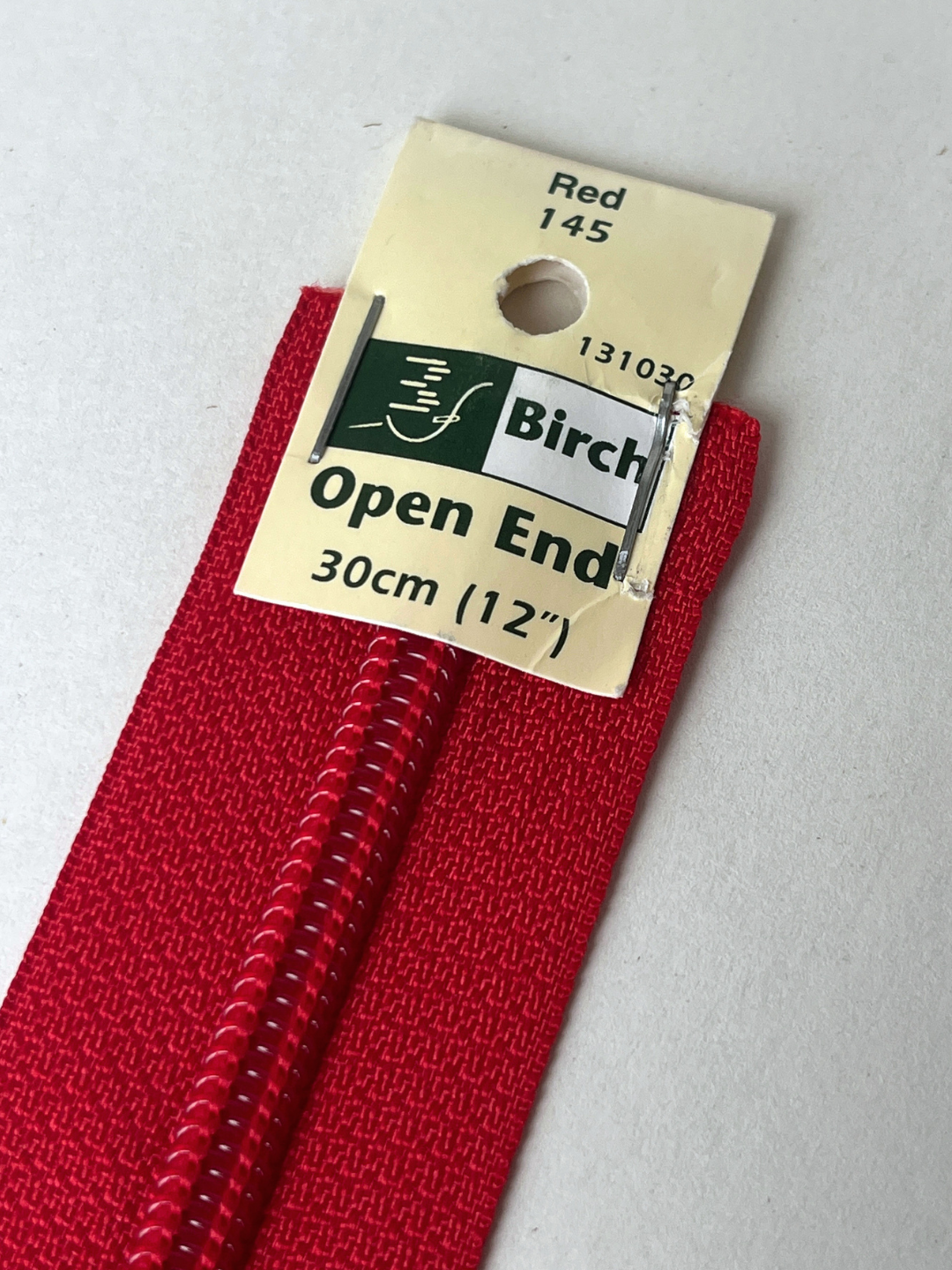 Open End Zip - 30cm