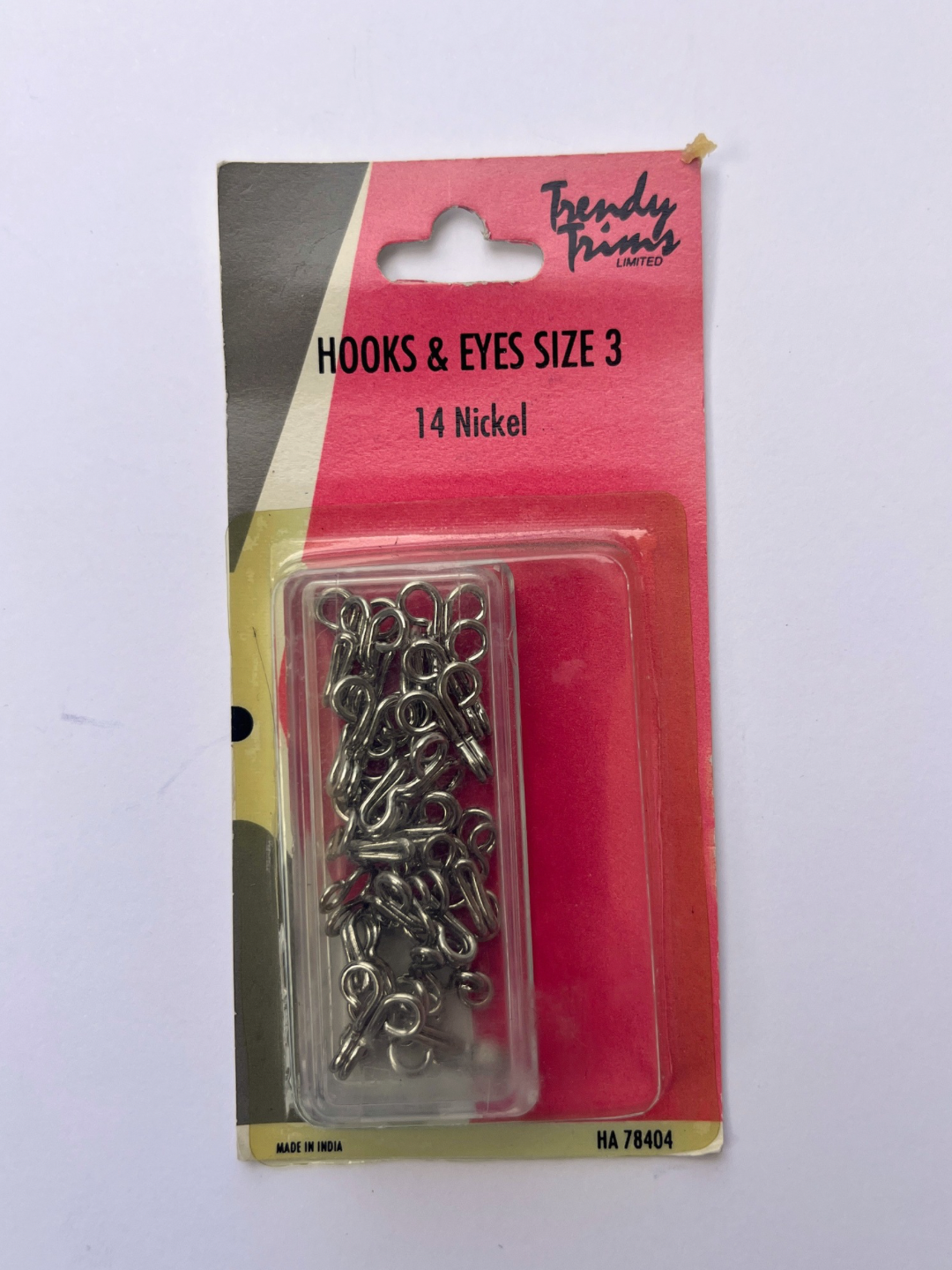 Hooks &amp; Eyes - Nickel image 0