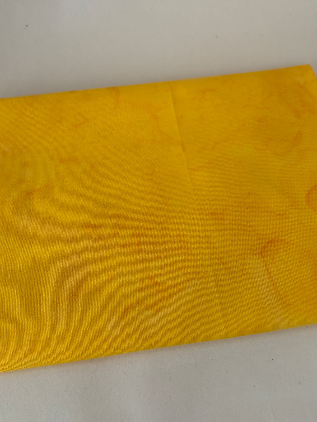 Yellow Watercolour Patchwork Quilting Fabric