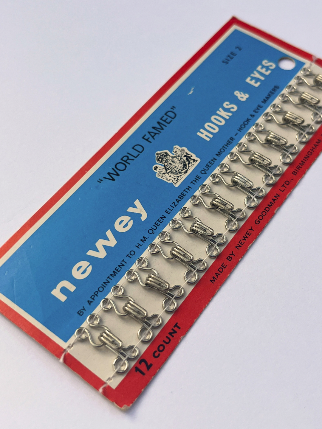 Vintage Newey Hooks &amp; Eyes image 0