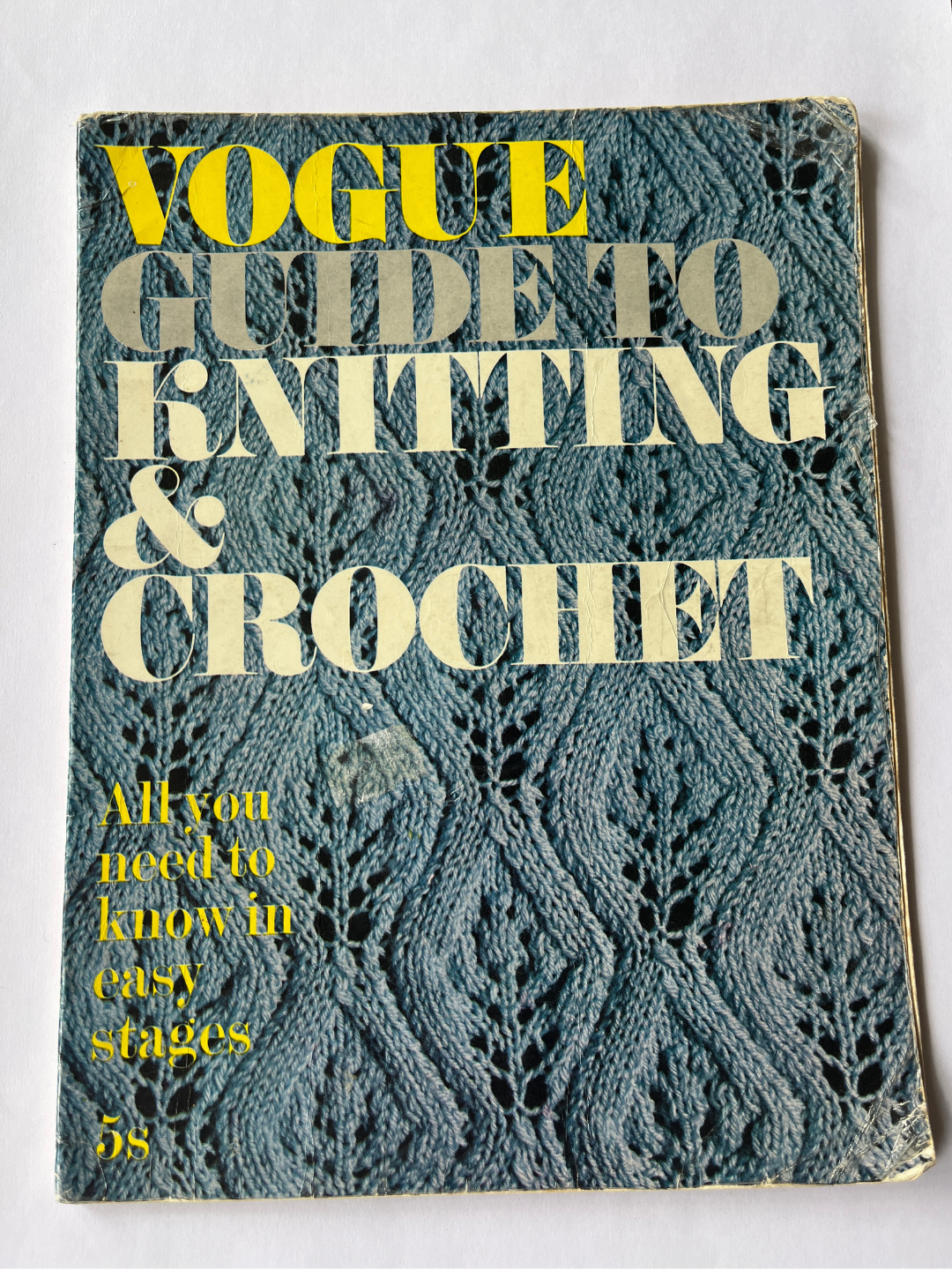 Vintage Vogue Guide to Knitting & Crochet - Comprehensive Reference Book