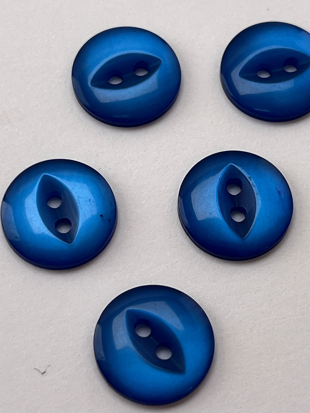 Deep Blue Buttons