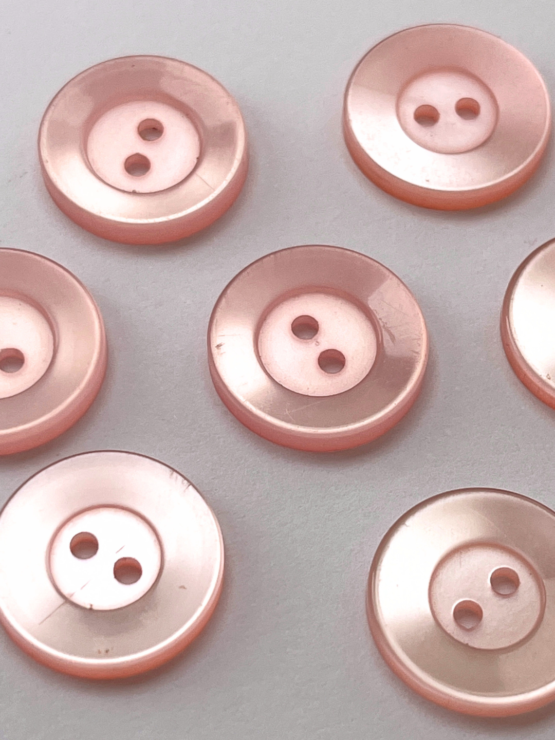Pink Shiny Buttons