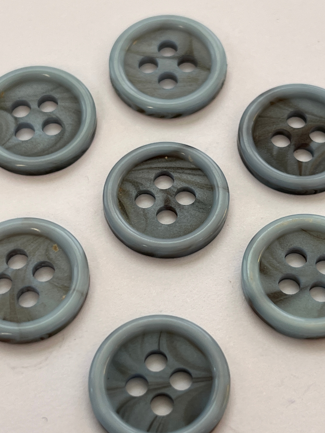 Blue Tortoiseshell Buttons