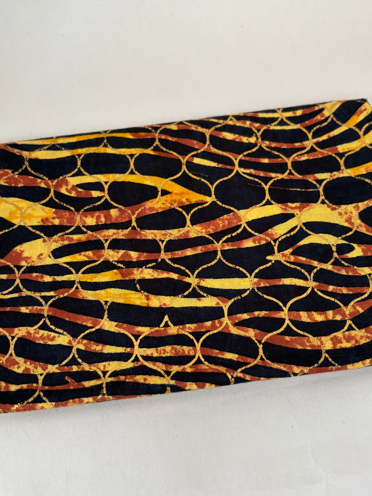 Golden Honeycomb Patchwork Quilting Fabric