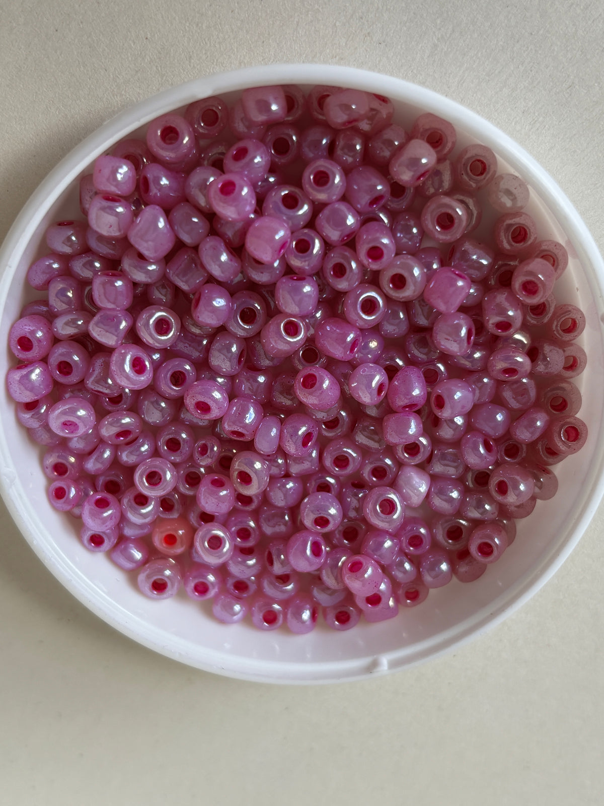 Pink Beads for Jewellery Making – Pre-Loved
